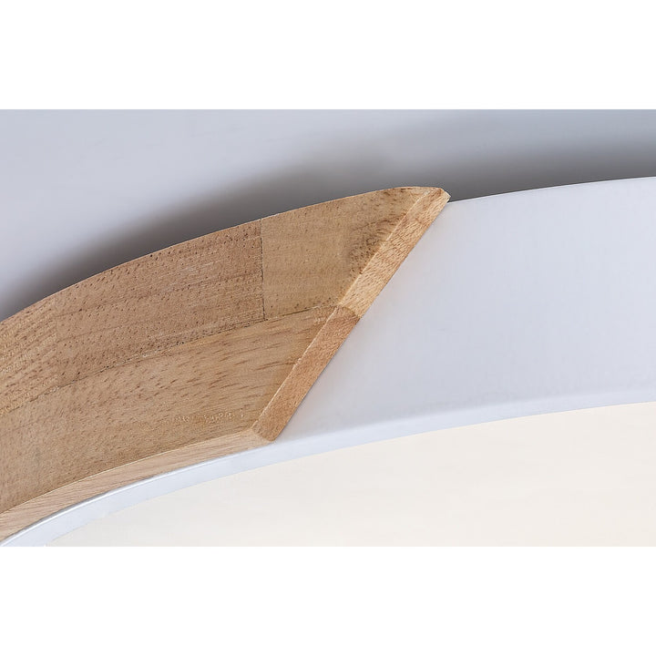 Lampe Maple2 LED 40 W IP20, blanc mat, 3 000, 4 000, 6 500 K, fonction mémoire, 71419