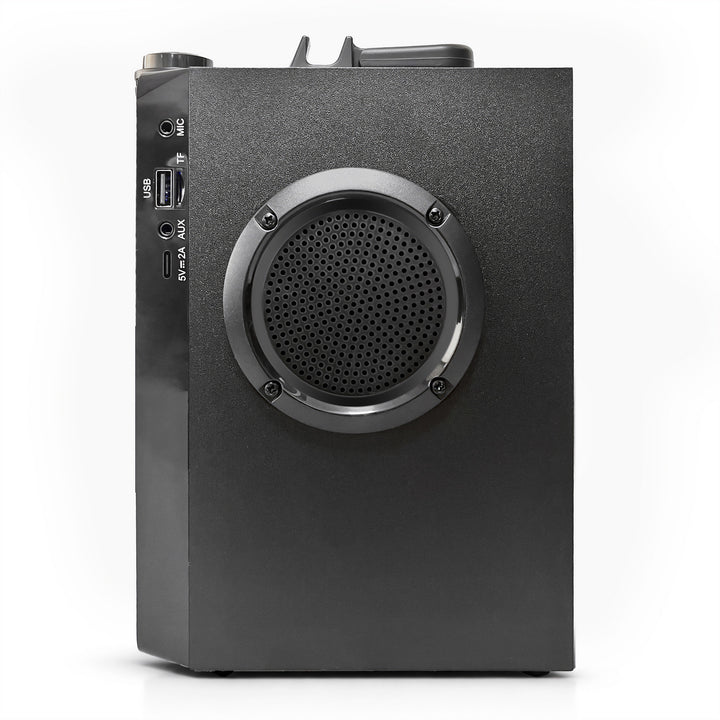 Enceinte Bluetooth portable OVERBOX MT3186, radio FM, prise en charge des cartes SD et USB, puissance RMS de 30 W, Mediatech