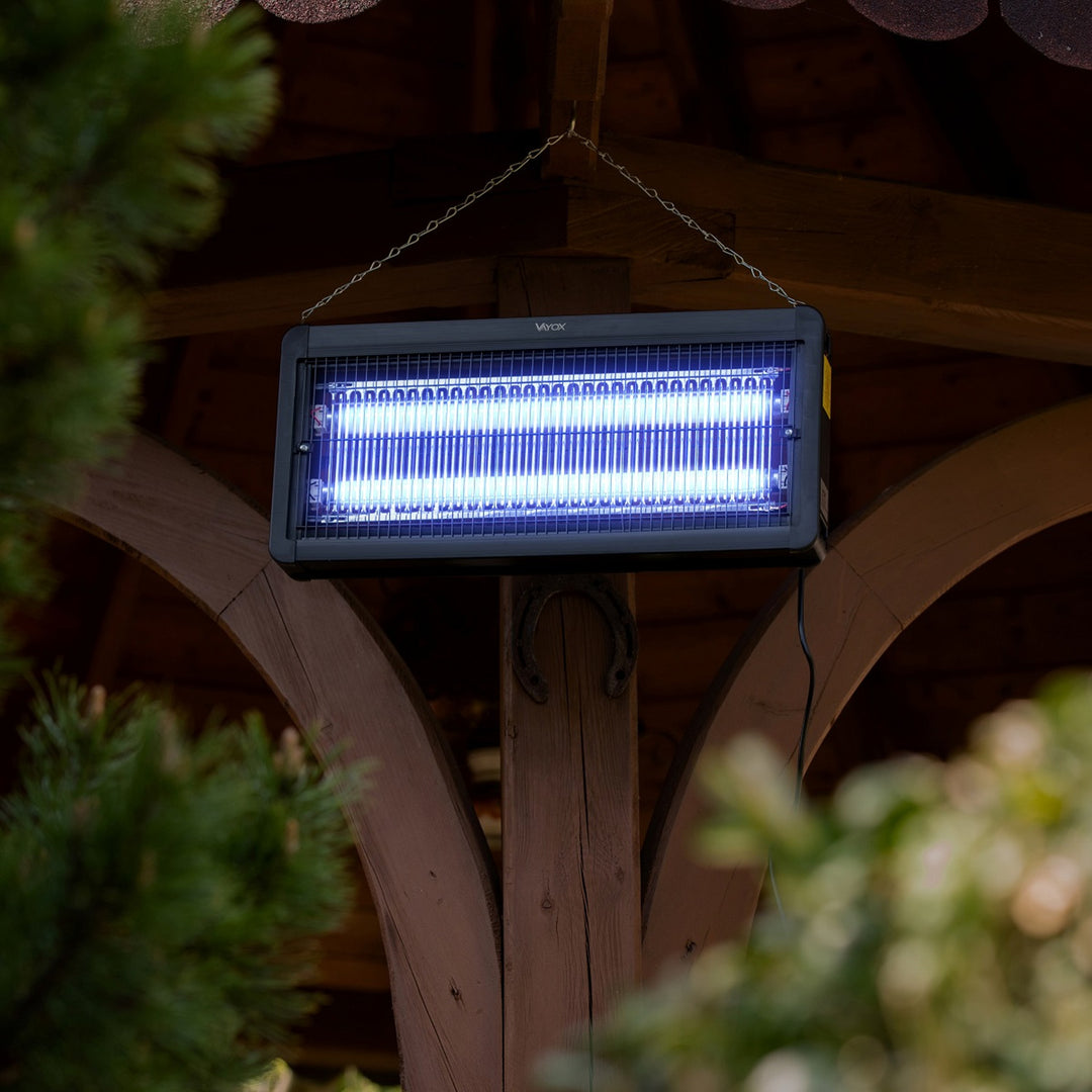 Lampe anti-insectes pour moustiques, mouches et papillons de nuit, piège électrique, UV, 30 W, Vayox