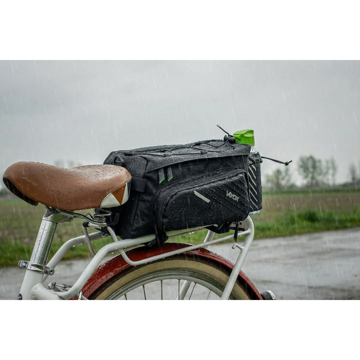 Sac, sacoche de vélo pour porte-bagages, arrière, capacité 12 l, imperméable, Vayox