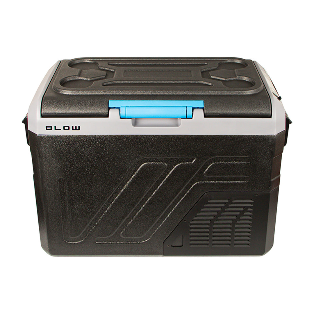 Glacière de voyage à compresseur Blow pour voiture, capacité de 35 L, panneau de commande tactile, 12 V, 24 V et 230 V, prise USB-C, 44-208#