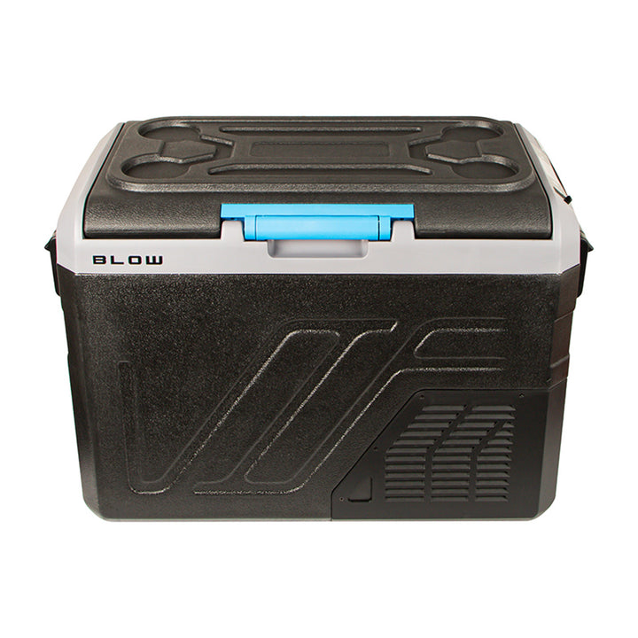 Glacière de voyage à compresseur Blow pour voiture, capacité de 35 L, panneau de commande tactile, 12 V, 24 V et 230 V, prise USB-C, 44-208#