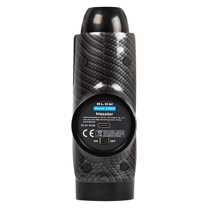 Appareil de massage Blow, 10 embouts, chargeur et mallette, puissance 200 W, 30 modes de vitesse, recharge rapide, 44-341