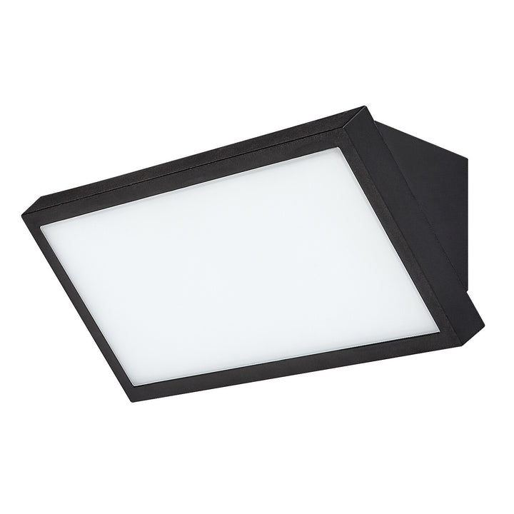 Lampe Rabalux Rapla2 LED 18 W, noire, IP65, classe énergétique F, réglage de la température de couleur : 2 700, 4 000, 6 500 K, 77150, lot de 2