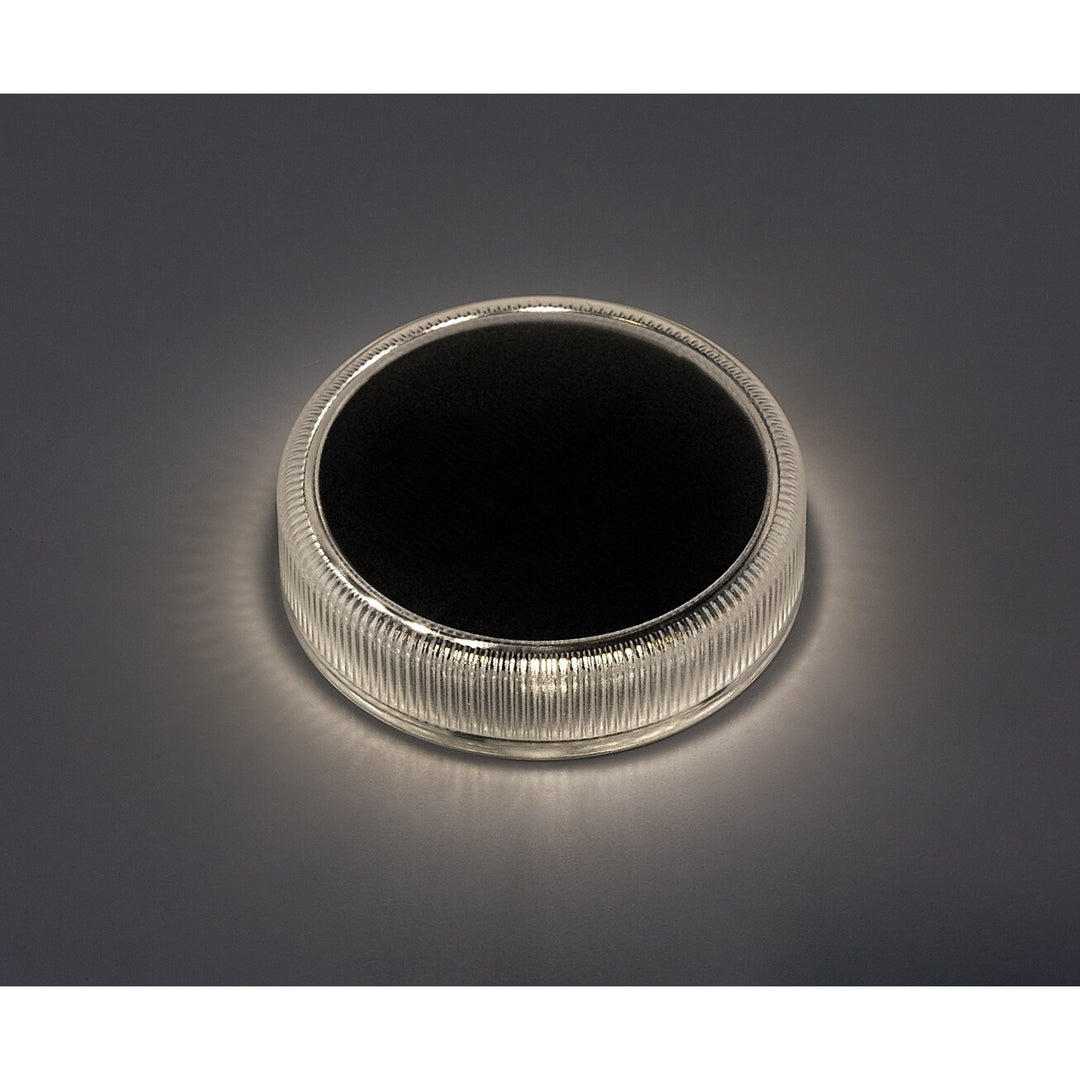 Lampe solaire Trillo LED 0,3 W, capteur crépusculaire, couleur transparente, IP65, K 4000, 77175, 2 pièces