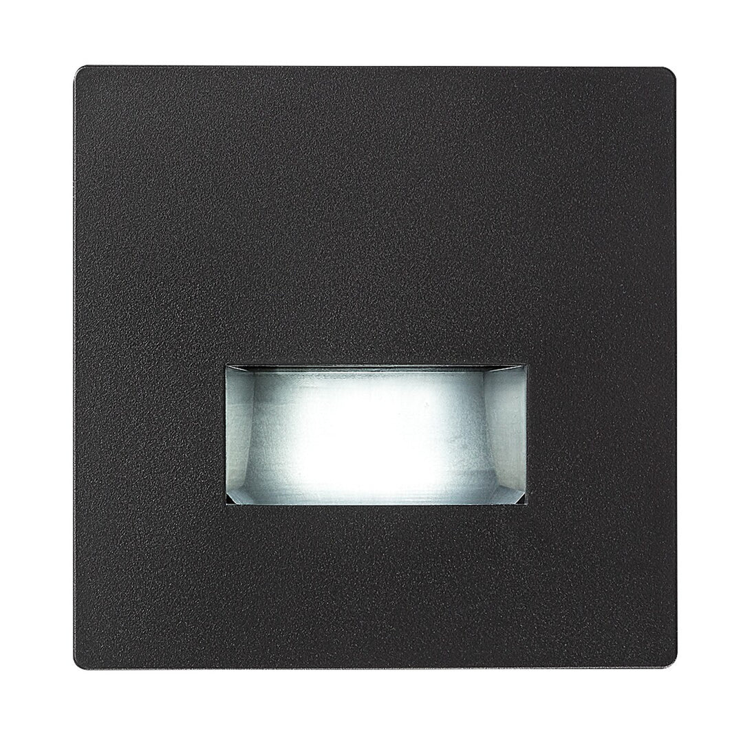 Lampe Lunca LED 1 W, IP20, noire, couleur de lumière réglable : 3 000, 4 500, 6 500 K, 77195, lot de 4
