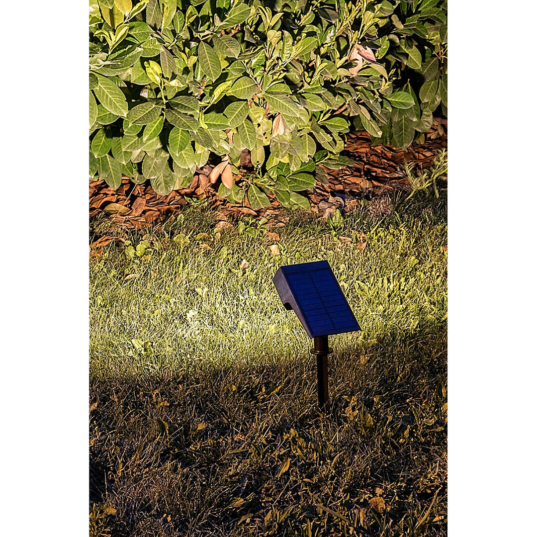 Lampe solaire Rabalux Nantes, 50 LM IP65, noire, LED 0,5 W, 77088, lot de 4