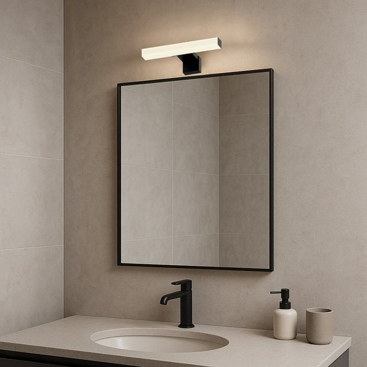 Lampe de salle de bains Rabalux Oliro LED 4 W, noire, IP44, 4 000 K, 75050