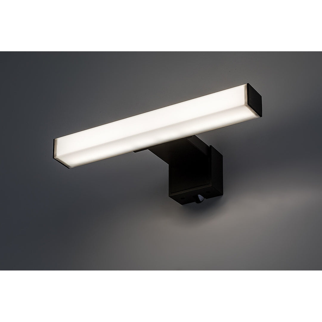 Lampe de salle de bains Rabalux Oliro LED 4 W, noire, IP44, 4 000 K, 75050
