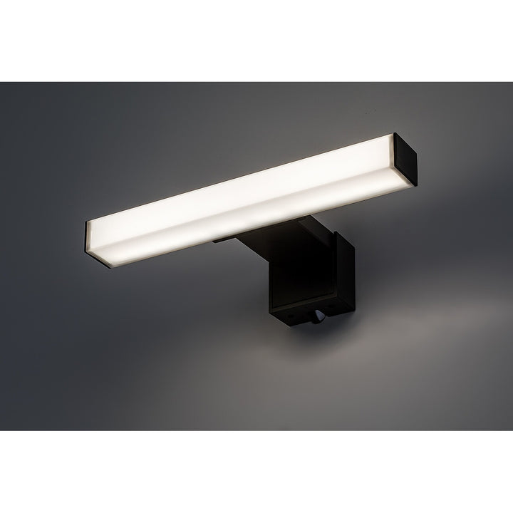 Lampe de salle de bains Rabalux Oliro LED 4 W, noire, IP44, 4 000 K, 75050