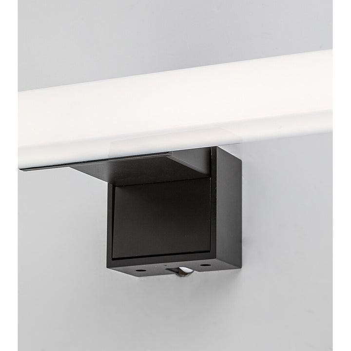 Lampe de salle de bains Rabalux Oliro LED 4 W, noire, IP44, 4 000 K, 75050
