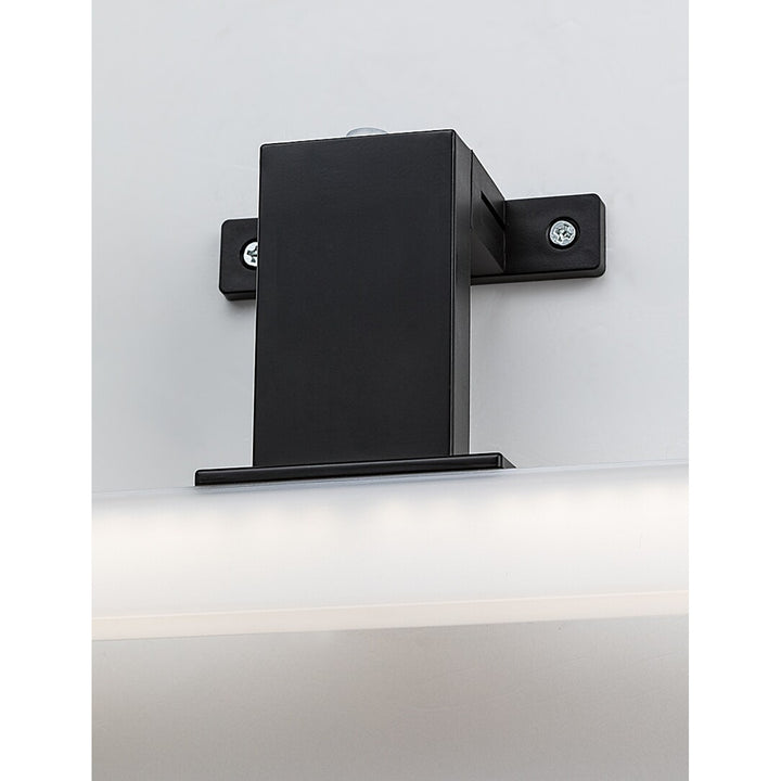 Lampe de salle de bains Rabalux Oliro LED 4 W, noire, IP44, 4 000 K, 75050