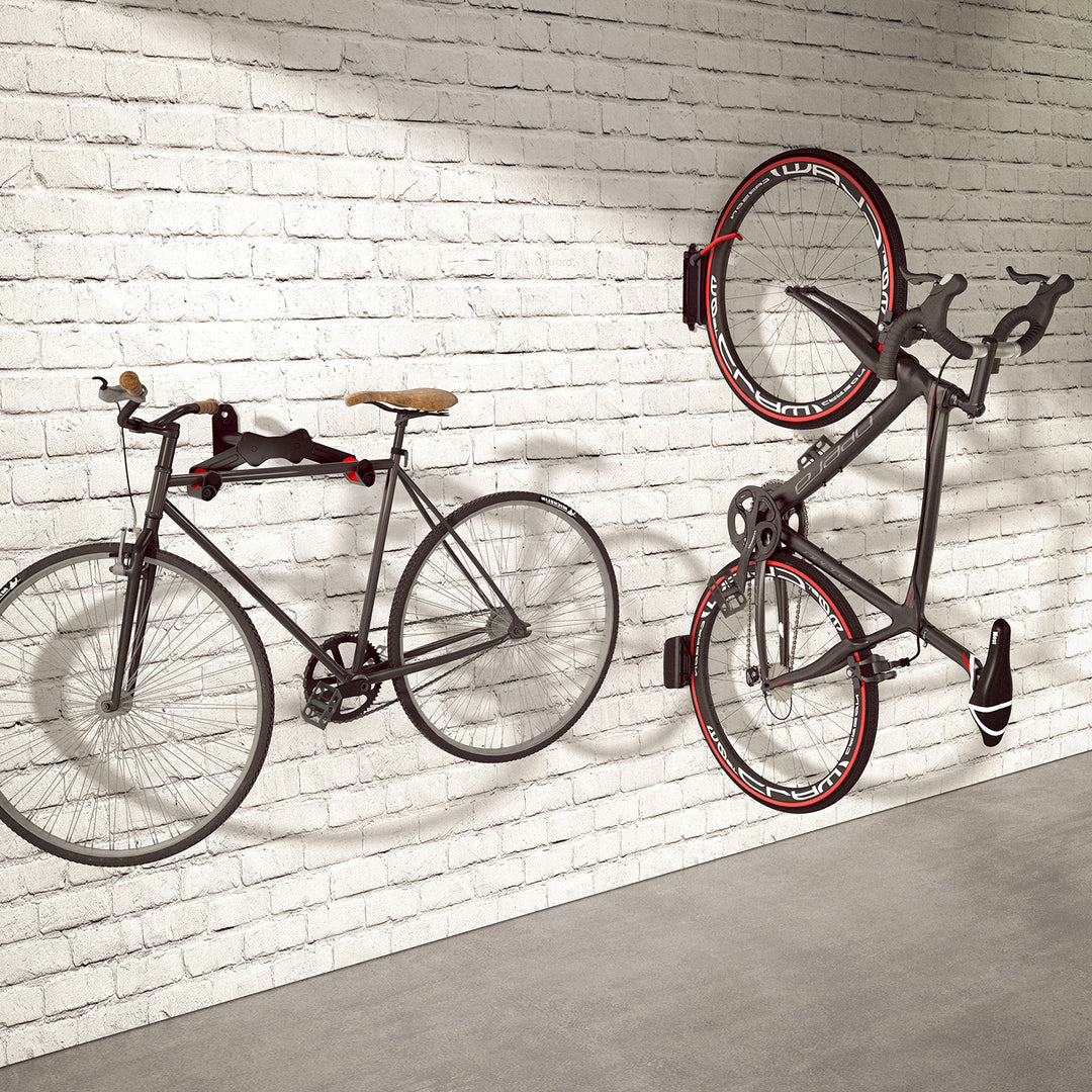 Support mural pour vélos Maclean, 25 kg max, MC-457, lot de 4