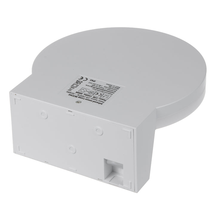 Lampe LED avec détecteur de mouvement Maclean, détecteur de mouvement PIR, couleur blanche, 15 W, IP65, 1 560 lm, lumière blanche neutre (4 000 K) MCE344 W, lot de 2