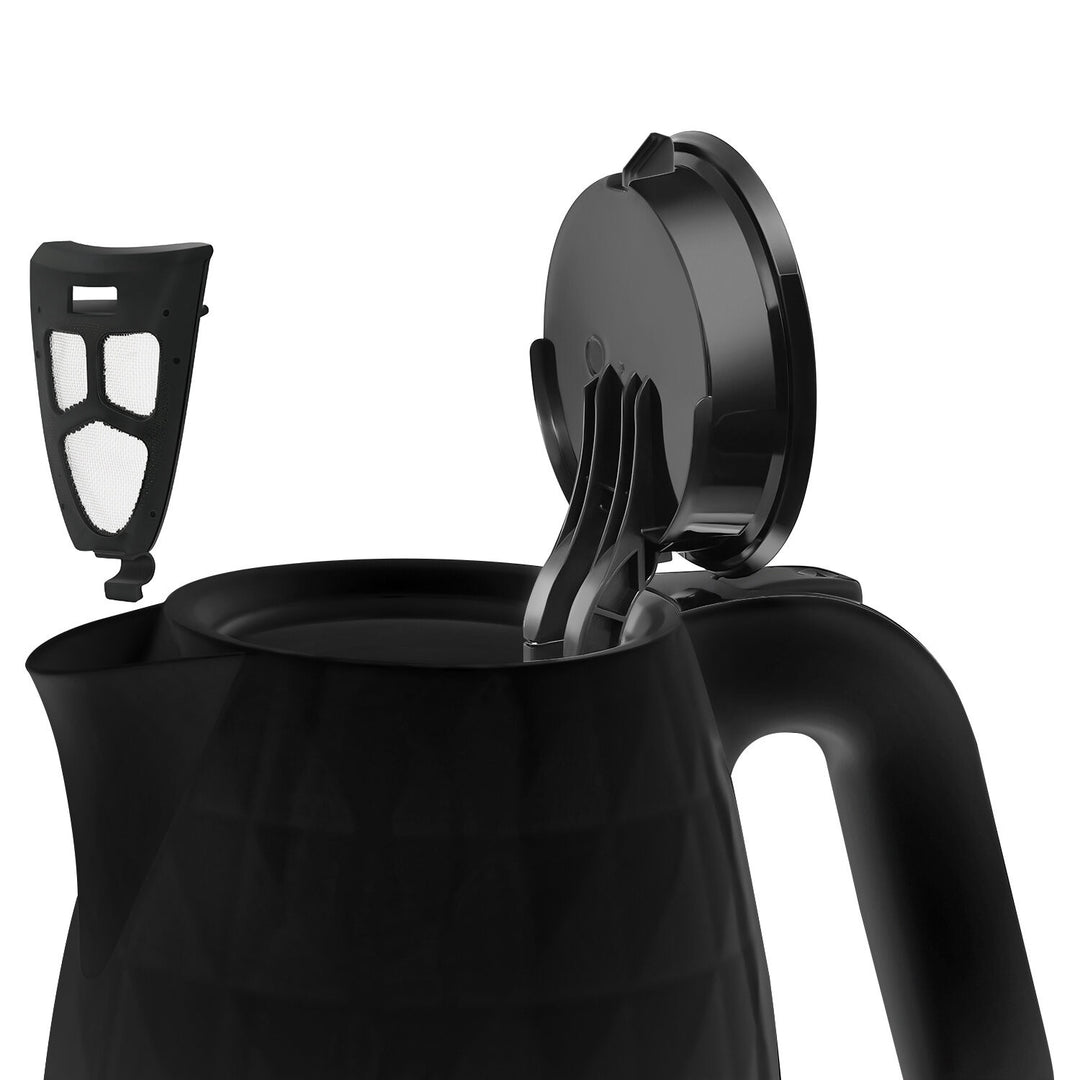 Bouilloire électrique sans fil Manta ORISA 1,7 L 2 200 W, noire
