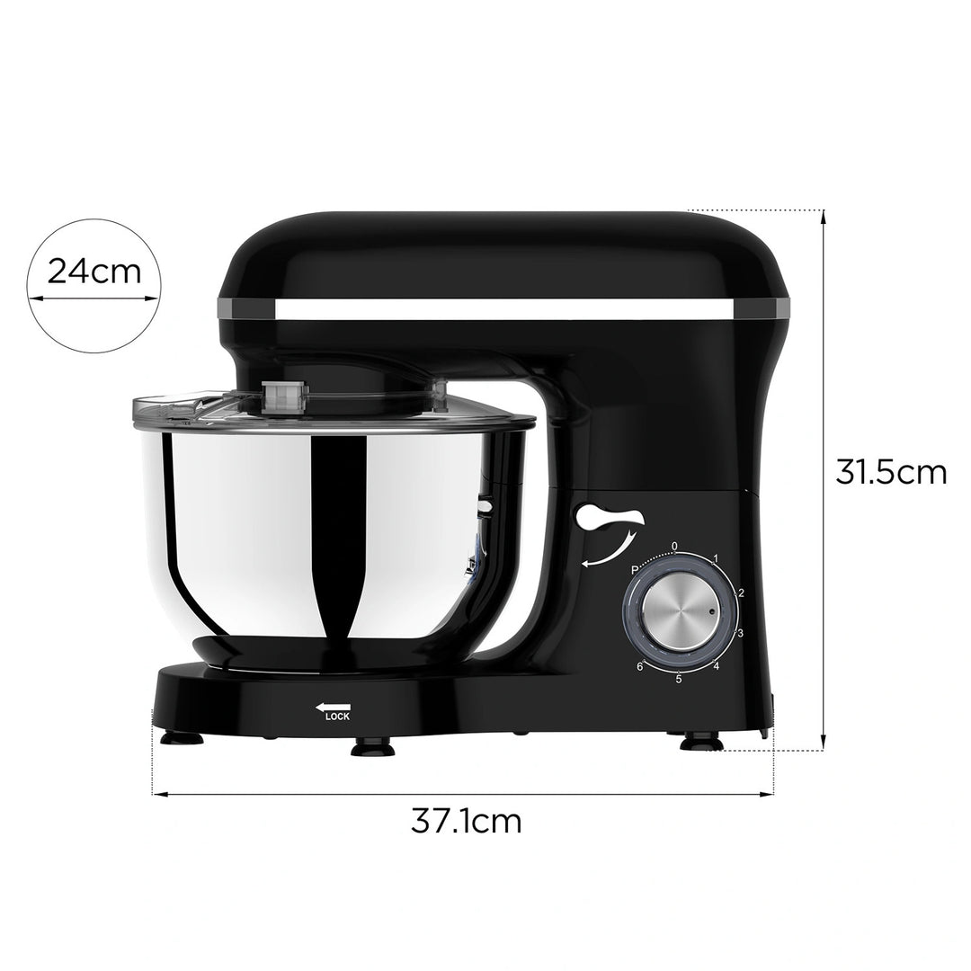 Robot pâtissier planétaire Lovio ChefAssistant noir LVSTM01BK