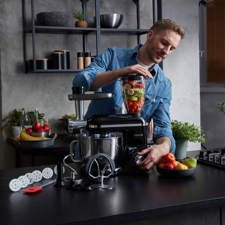 Batteur planétaire Lovio ChefAssistant Plus noir LVSTM02PBK