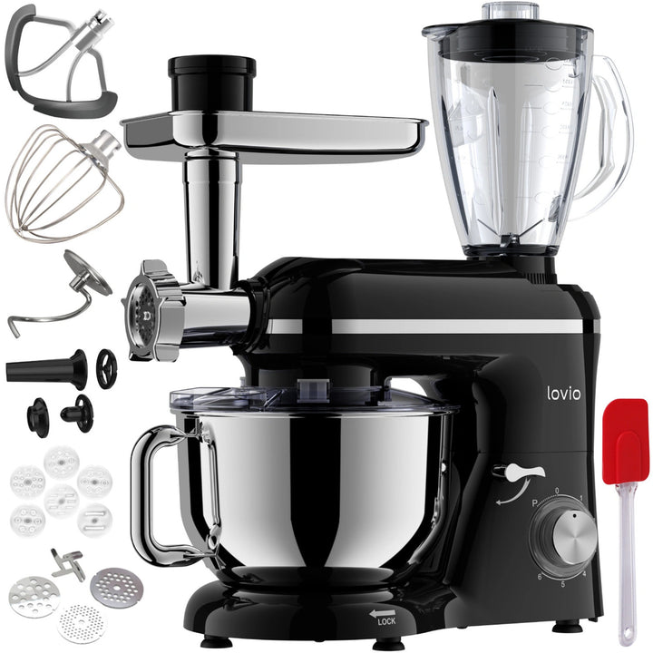 Batteur planétaire Lovio ChefAssistant Plus noir LVSTM02PBK
