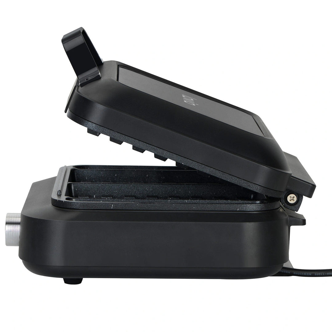 Gaufrier LOVIO PerfectCrisp, 2 grandes gaufres, 1 500 W, 6 niveaux de cuisson, LVWF002BK