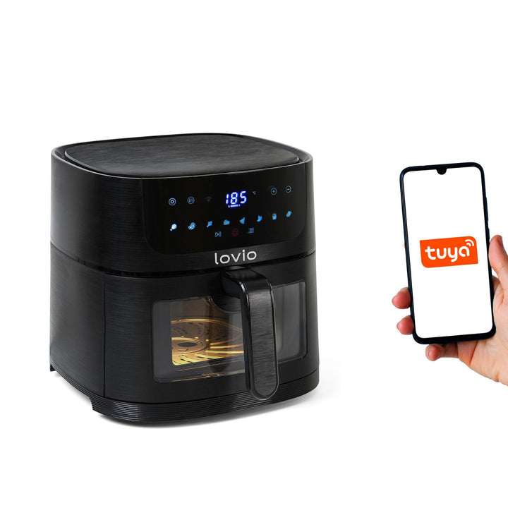 Friteuse sans huile Air Fryer LOVIO PureFry XL Smart LVAF002BK