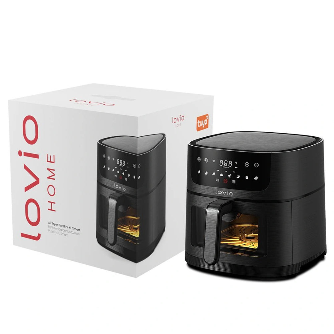 Friteuse sans huile Air Fryer LOVIO PureFry XL Smart LVAF002BK