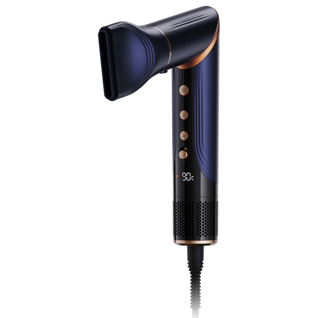 Sèche-cheveux et fer à boucler 8-en-1 avec ionisation LOVIO AirStyle LVHS001BL
