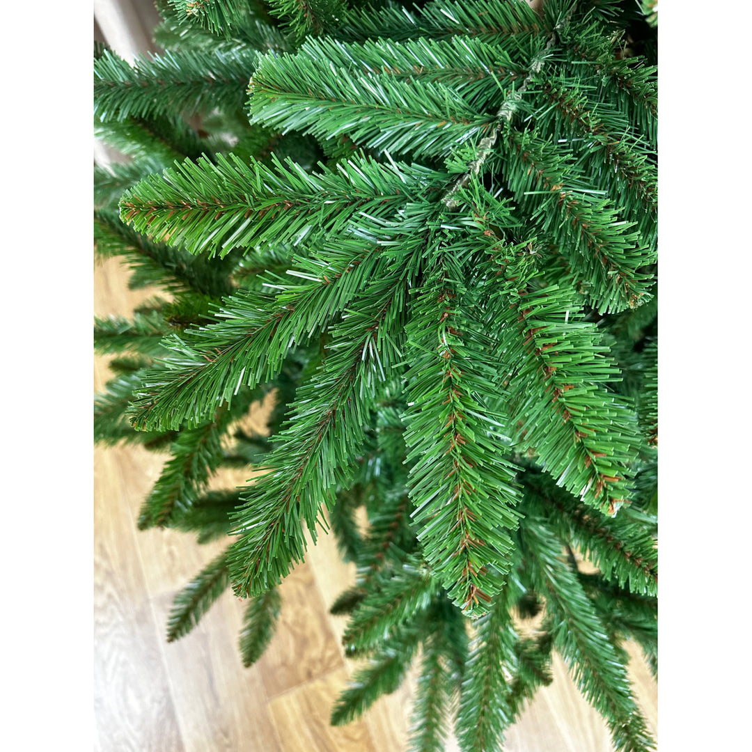 Sapin de Noël artificiel, sapin d'Espagne, en PVC, hauteur 250 cm, pied métallique