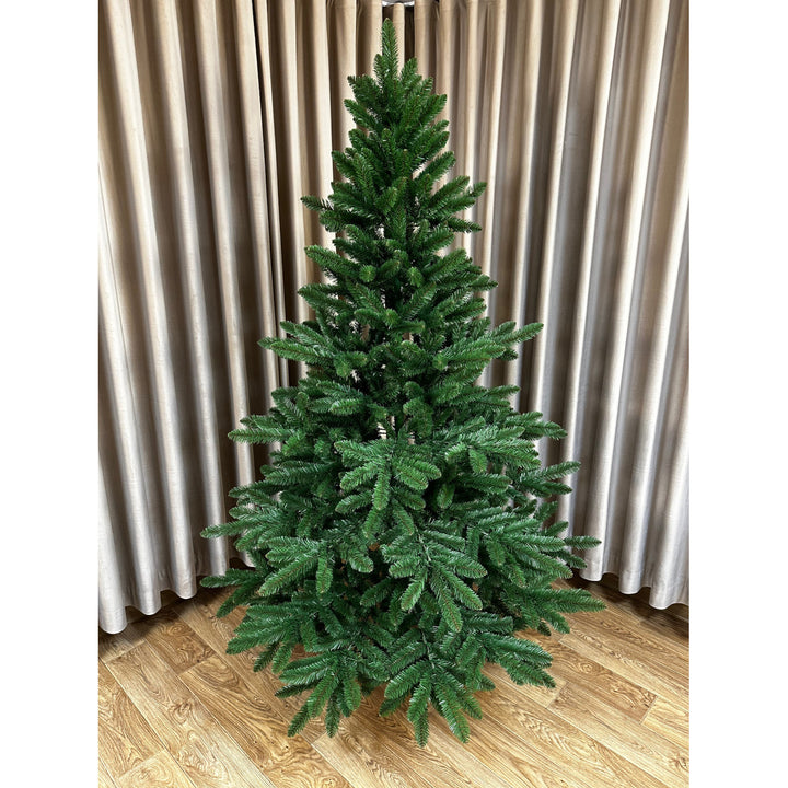 Sapin de Noël artificiel, sapin d'Espagne, en PVC, hauteur 250 cm, pied métallique
