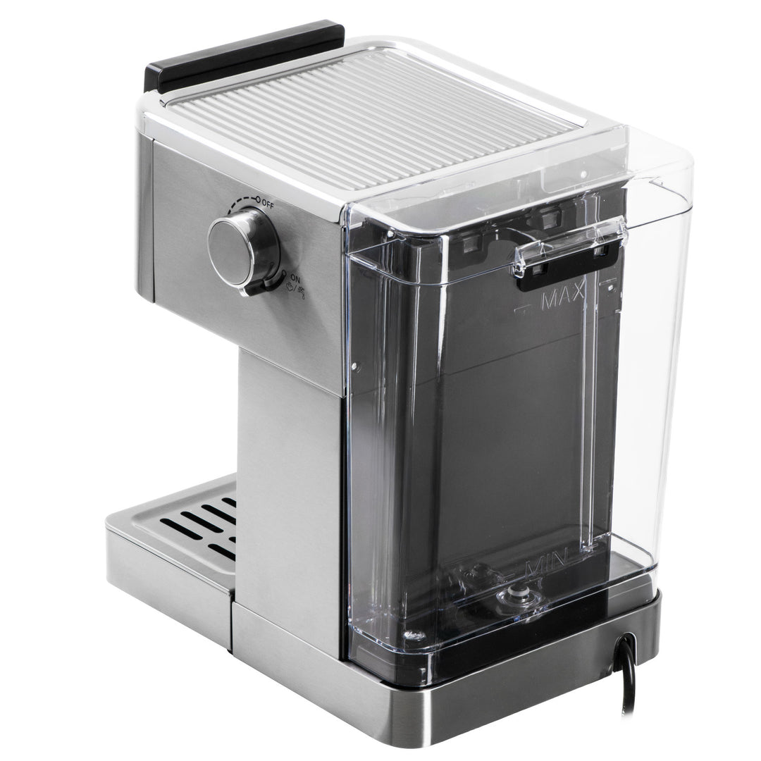 Machine à café 20 bars, Thermoblock, mousseur à lait, 5-en-1, Adler AD 4390
