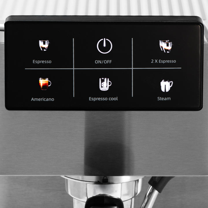 Machine à café 20 bars, Thermoblock, mousseur à lait, 5-en-1, Adler AD 4390