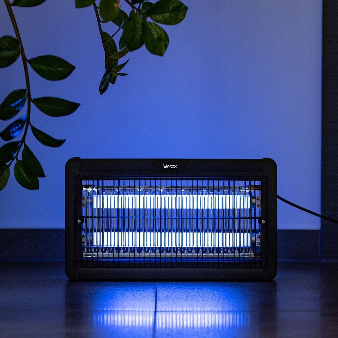 Lampe anti-insectes pour moustiques, mouches et papillons de nuit, piège électrique, UV, 20 W, Vayox