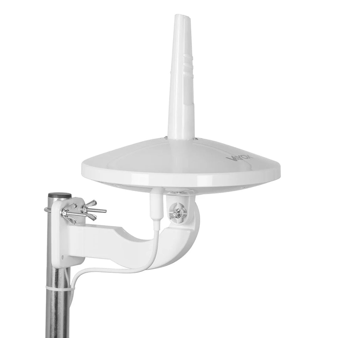 Antenne omnidirectionnelle DVB-T/T2 Digital720 combo blanche VA0066 Vayox