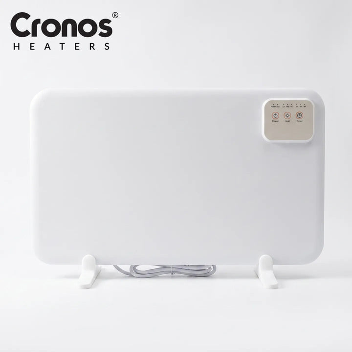 Panneau chauffant infrarouge Cronos à placer sous le bureau, puissance 120 W, minuterie, 3 niveaux de réglage, DCH-150