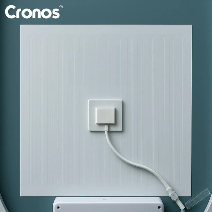 Miroir chauffant Cronos, ovale 50 x 80 cm, éclairage LED à trois couleurs, indice de protection IP44, système anti-buée