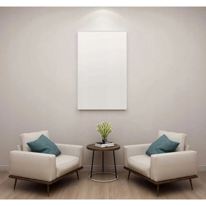 Panneau chauffant infrarouge Cronos Graphene, puissance 300 W, couleur blanche, chauffe une pièce jusqu'à 8 m², télécommande, PRO CGP-300TWP