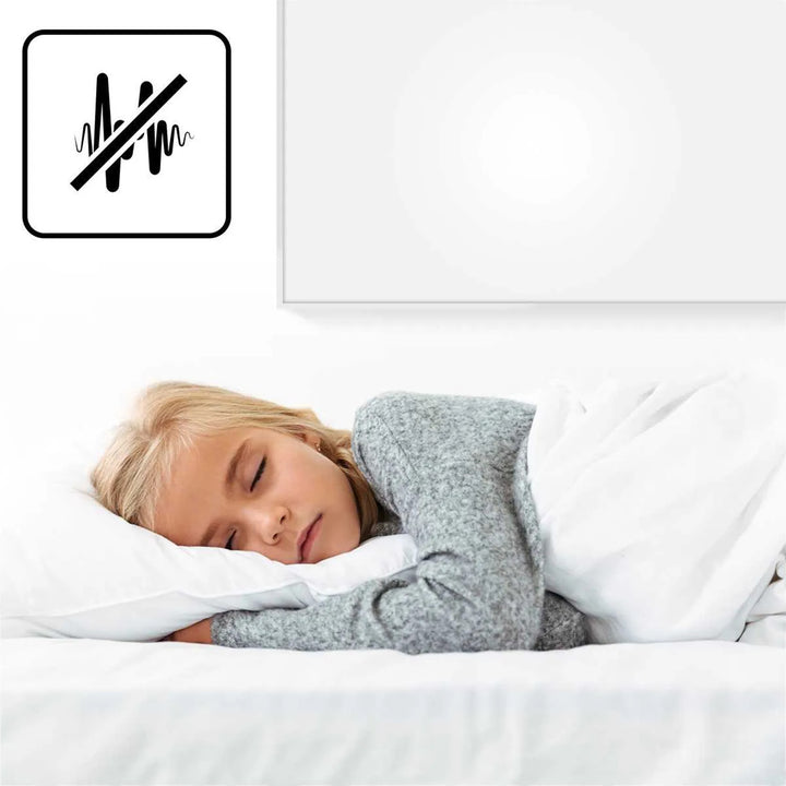 Panneau chauffant infrarouge Cronos Graphene, puissance 580 W, couleur blanche, chauffe une pièce jusqu'à 16 m², télécommande, PRO CGP-580TWP