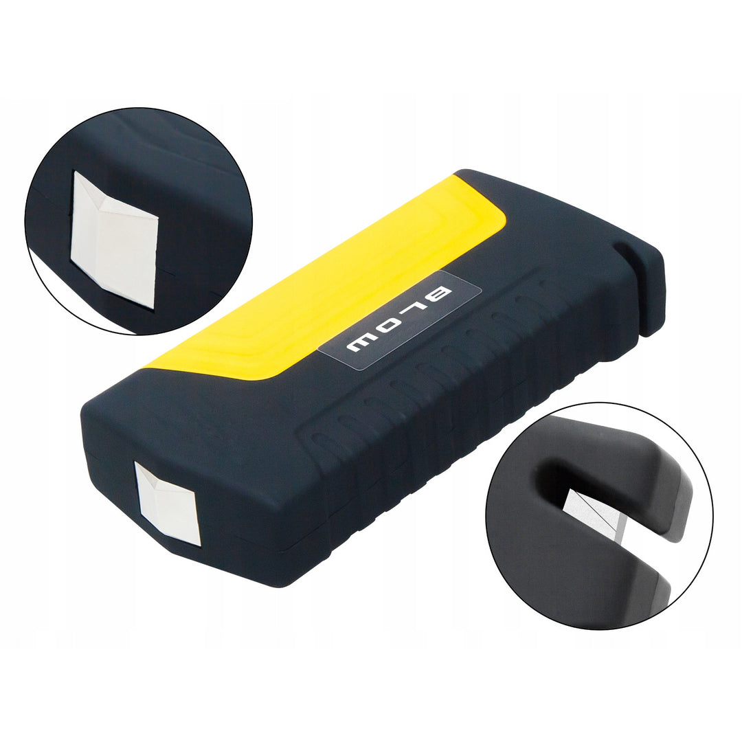 Jump Starter Blow, fonction batterie externe, courant de démarrage 200 A, courant de crête 400 A, capacité 12 800 mAh, 81-201#