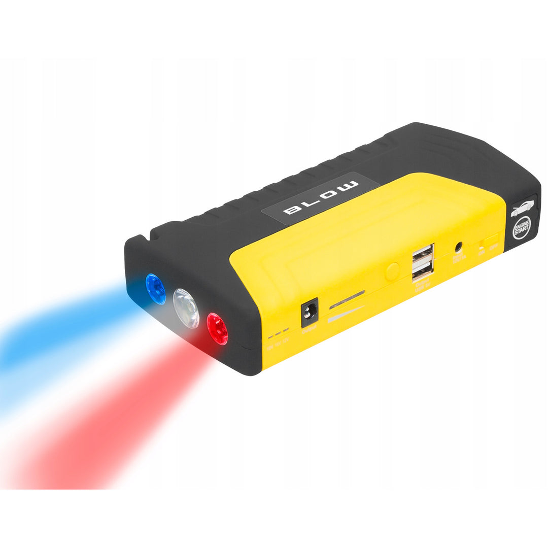Jump Starter Blow, fonction batterie externe, courant de démarrage 200 A, courant de crête 400 A, capacité 12 800 mAh, 81-201#