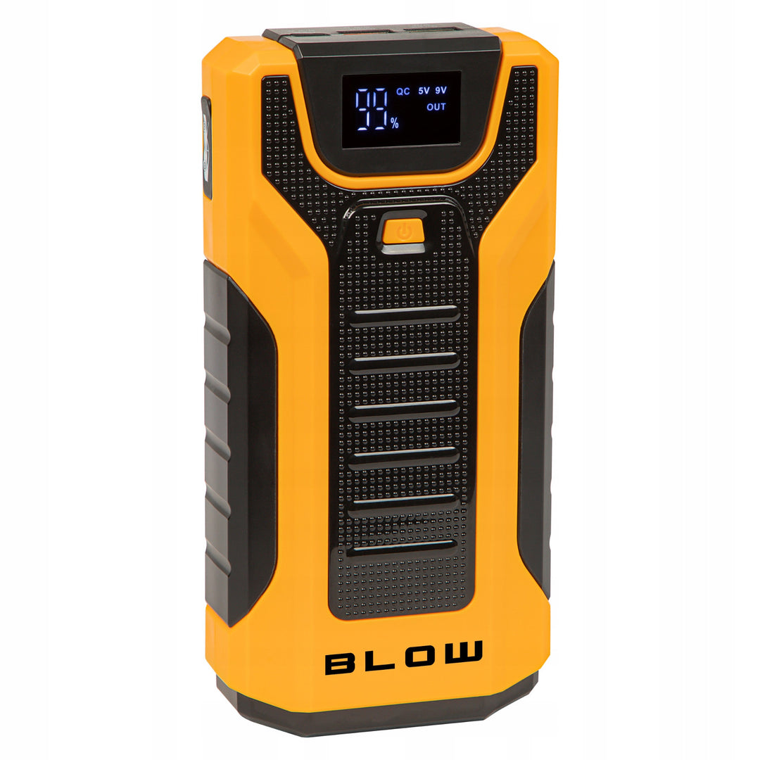 Jump Starter Blow, fonction batterie externe et lampe de poche, courant de démarrage 600 A, courant de crête 1 000 A, capacité 30 000 mAh, 81-203#