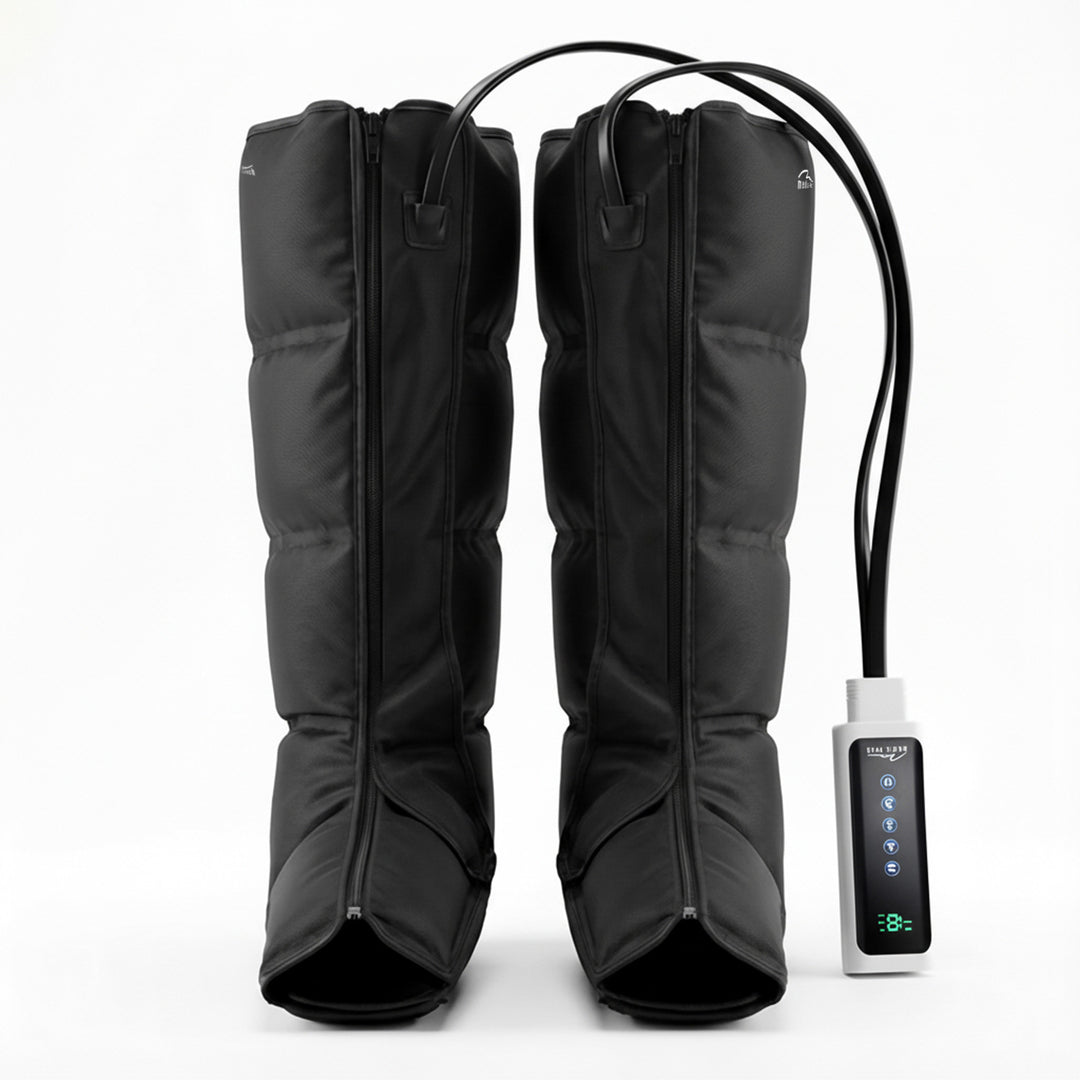 Appareil de massage lymphatique pour les jambes, sans fil, chauffant, Mediatech, MT6542