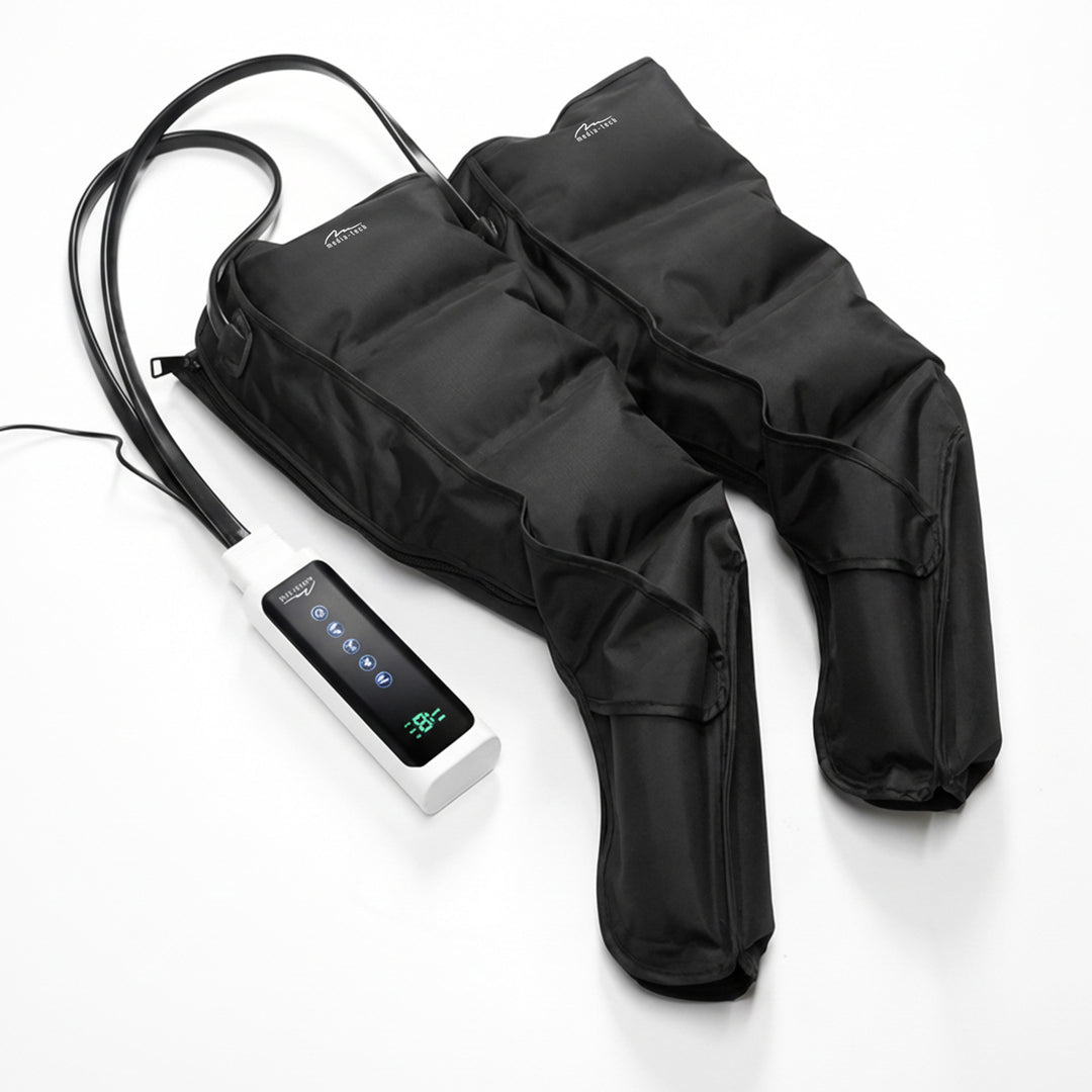Appareil de massage lymphatique pour les jambes, sans fil, chauffant, Mediatech, MT6542