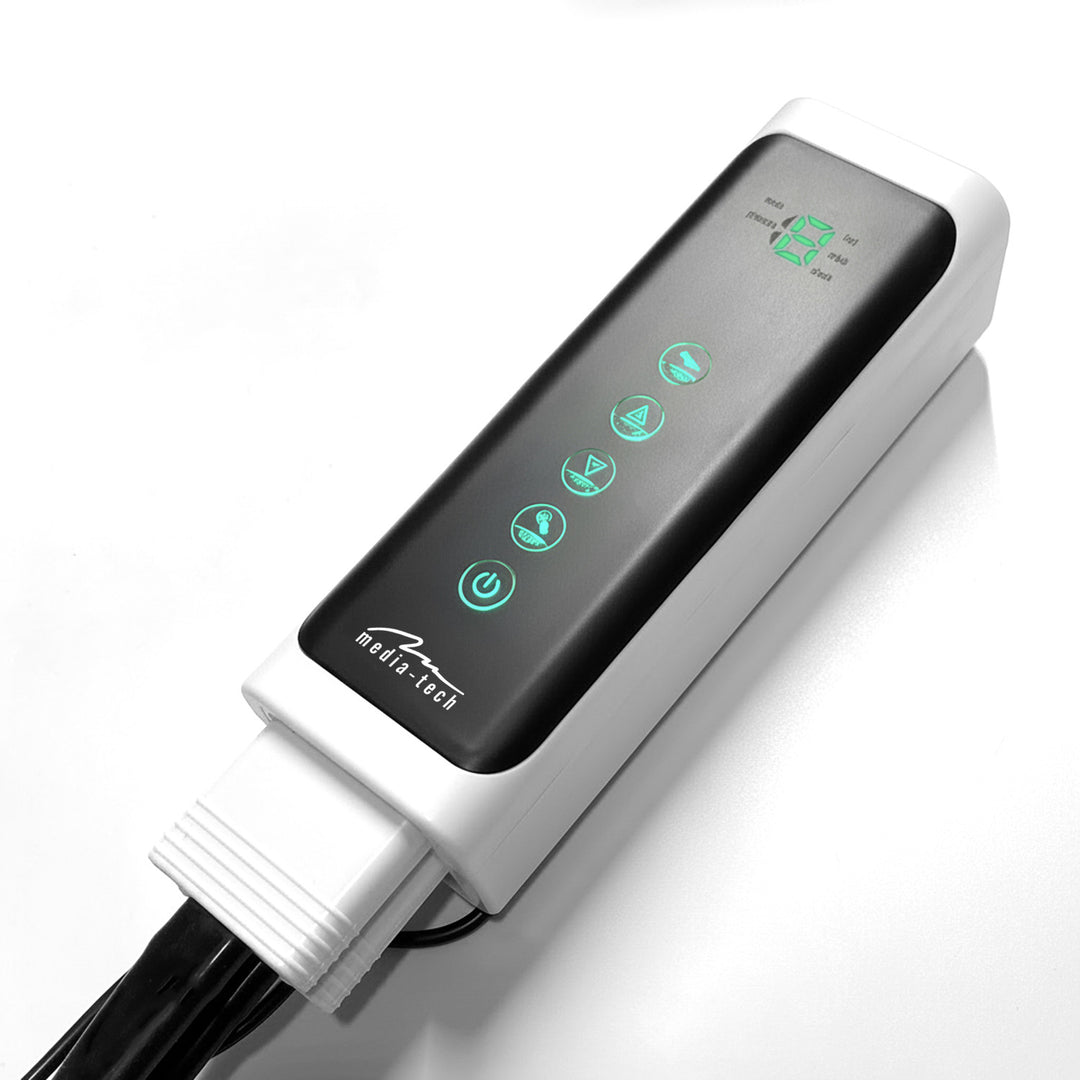 Appareil de massage lymphatique pour les jambes, sans fil, chauffant, Mediatech, MT6542