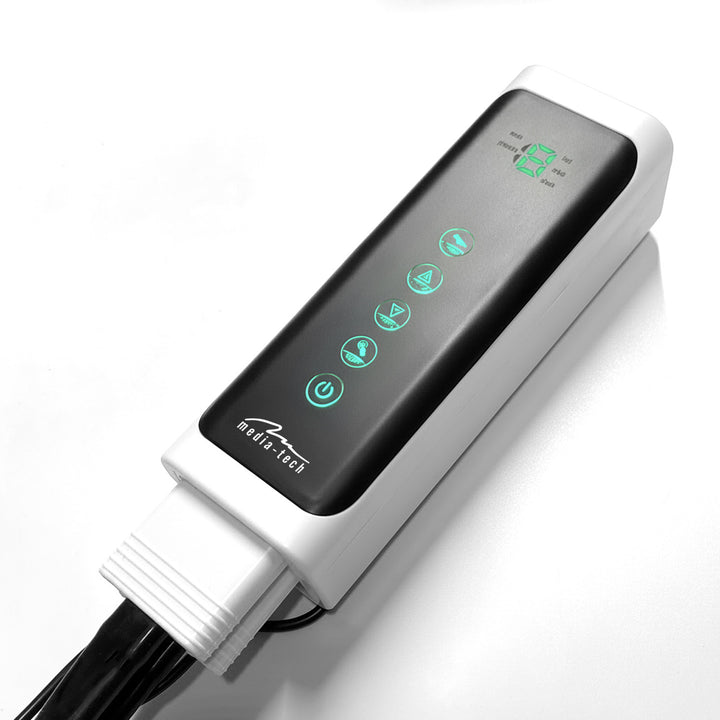 Appareil de massage lymphatique pour les jambes, sans fil, chauffant, Mediatech, MT6542