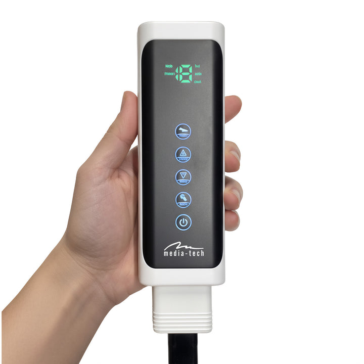 Appareil de massage lymphatique pour les jambes, sans fil, chauffant, Mediatech, MT6542