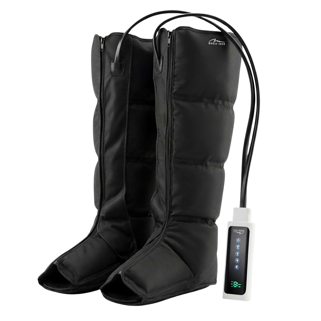 Appareil de massage lymphatique pour les jambes, sans fil, chauffant, Mediatech, MT6542