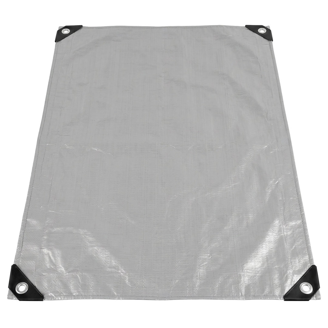 Bâche argentée 120 g, 4 x 6 m, VA0476, imperméable, Vayox