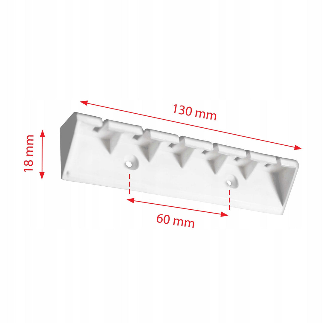 Séchoir à linge suspendu au plafond à 6 barres, 140 cm, surface de séchage de 8,4 m, Sepio