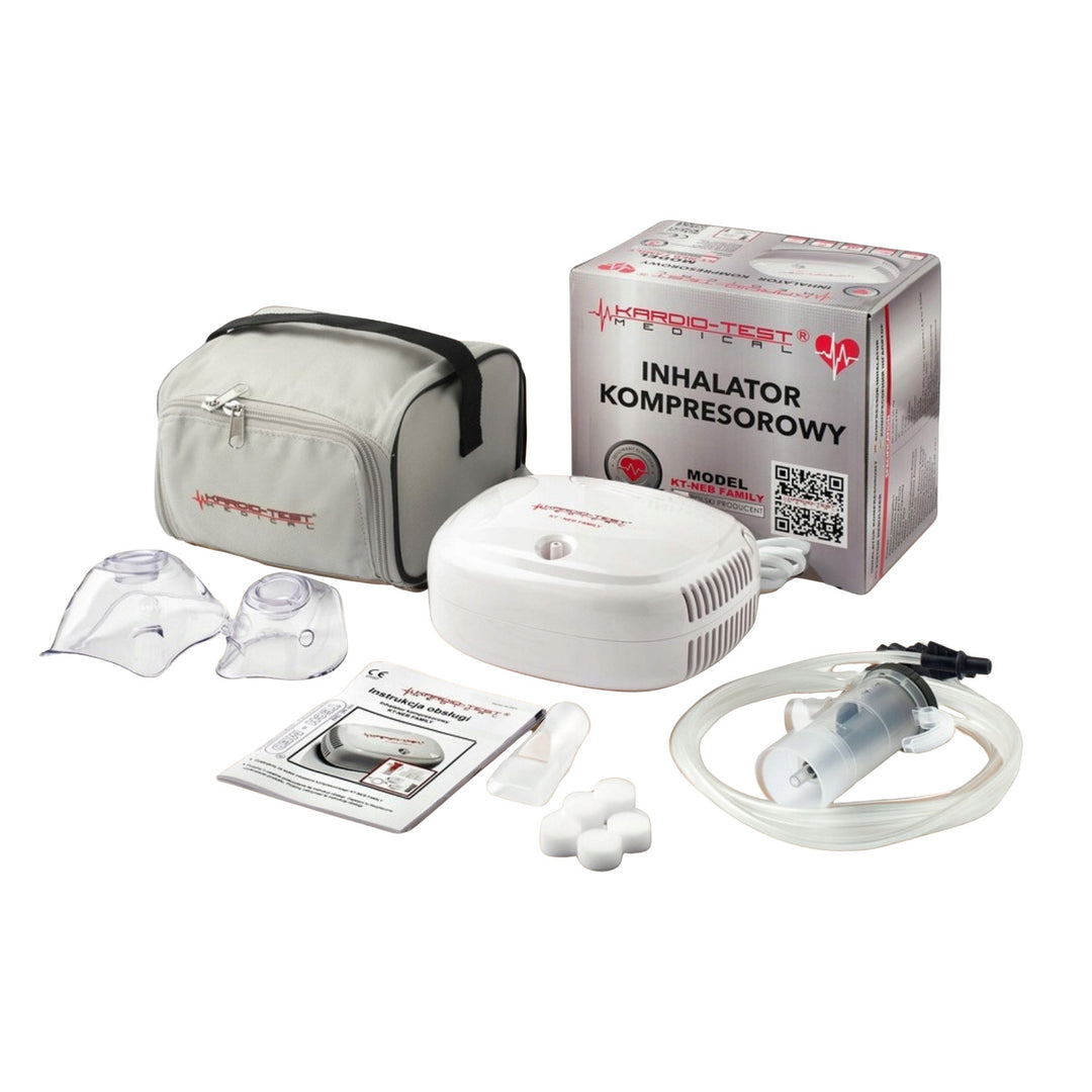 Inhalateur à compression, 2 masques, KT-NEB FAMILY, Techmed