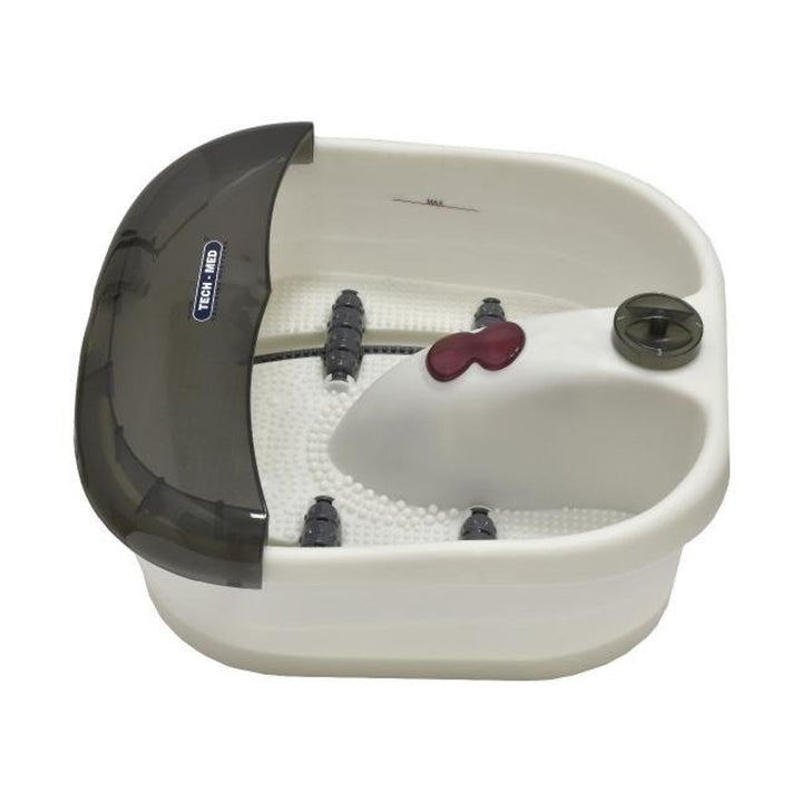 Appareil de massage des pieds, hydromasseur, massage à bulles, massage par vibrations, infrarouge, TM-588, Tech-Med