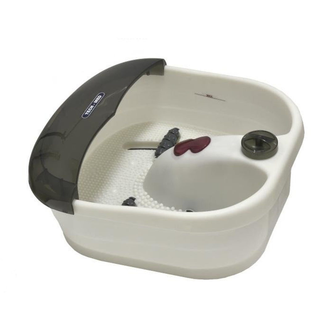 Appareil de massage des pieds, hydromasseur, massage à bulles, massage par vibrations, infrarouge, TM-588, Tech-Med